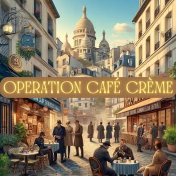 Escape Game extérieur à Montmartre - Opération café crème 